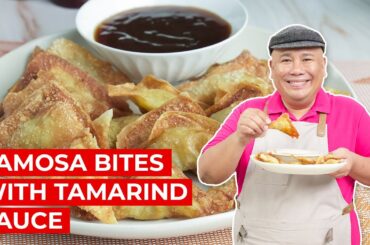 Samosa Bites with Tamarind Sauce Recipe