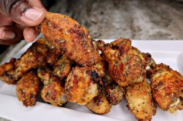 Air Fried Lemon Pepper Wings Recipe | Better Than Wingstop