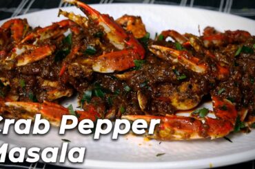 Crab Pepper Masala | Crab Recipe