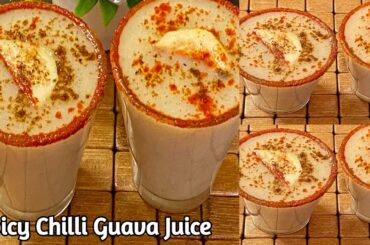 Spicy Chili Guava Juice | Guava Punch | Summer refreshing  Guava Juice |Vitamin C Smoothie #ytshort