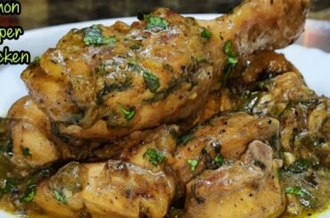 The Best & Easiest, "Lemon Pepper Chicken Recipe"| How To Make "Lemon Pepper Chicken Recipe" At Home