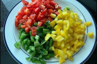 Easy Vegetarian Recipes for Beginners | EASY RECIPES | Capsicum Recipes | Bell Pepper Recipes