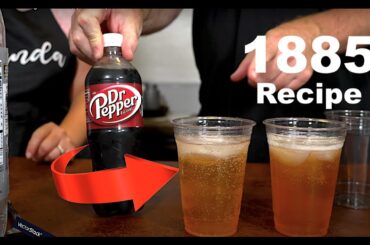 We Made The Original Dr Pepper Recipe From 1885 !!!
