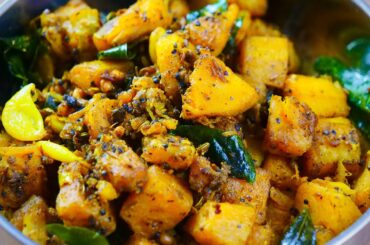 Super Side Dish - Raw Banana Pepper Fry Recipe!