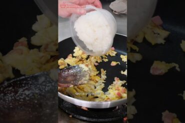HOW TO MAKE EGG FRIED RICE LIKE A PRO? #recipe #friedrice #cooking #chinesefood #msg #eggfriedrice