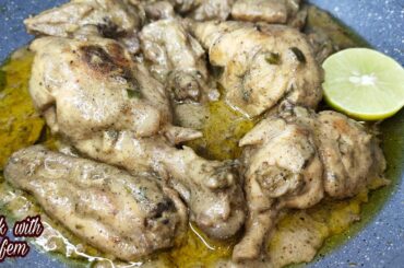 Lemon Pepper Chicken |Best Chicken Starter Recipe In Hindi/Urdu With English Subtitles Cook With Fem