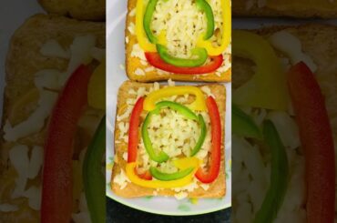 3 Pepper Cheese Toast Recipe | 10 Mins Breakfast Recipes Part 13