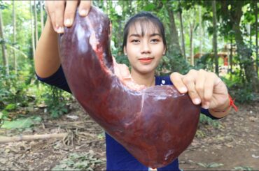 Yummy cooking Beef Liver with Chilly Pepper recipe - Cooking skill
