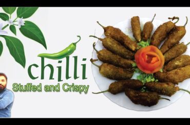 KFC Green Chili Crunch |KFC style Fried Mirch  Crispy fry Mirchi Amazing stuffing IPeri Bites Recipe