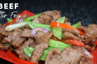 BEEF STIR FRY with Bell Pepper Recipe