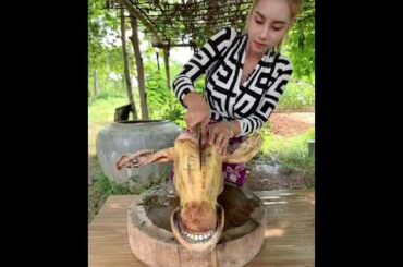 Cook yummy food recipe and eat with chili sauce - COOKING FOOD - EAT TV #cooking #food