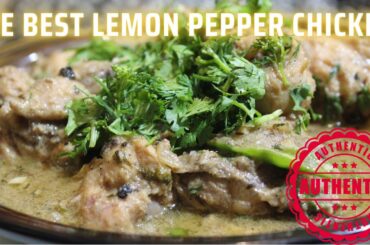 The Best Lemon Pepper Chicken Recipe | EASY AND DELICIOUS STARTER | Parveen Cuisine