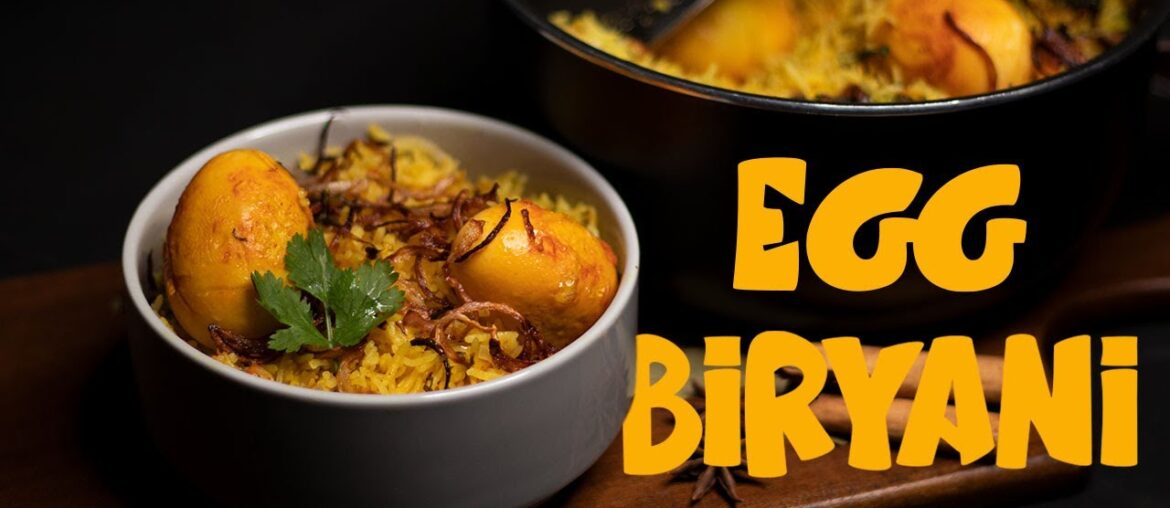 How To Make Egg Biryani | Easy One Pot Recipe | Make The Taste #asmr #biryani #asmrcooking