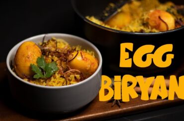 How To Make Egg Biryani | Easy One Pot Recipe | Make The Taste #asmr #biryani #asmrcooking