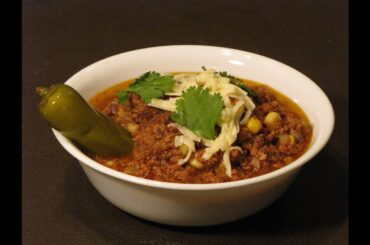 Easy Chili Recipe - Slow Cooker Chili Recipe