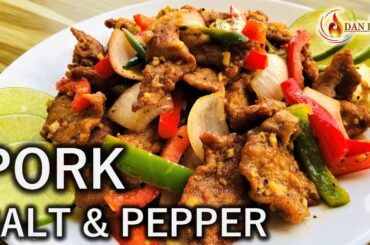 SALT & PEPPER PORK RECIPE | RESTAUTANT-STYLE
