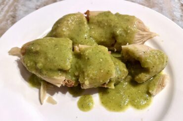 It’s Tamale Season (homemade salsa verde)