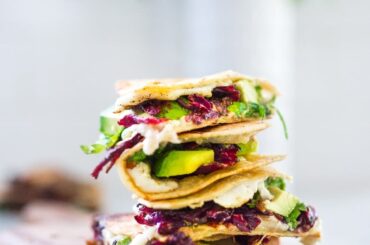 Hibiscus Quesadillas