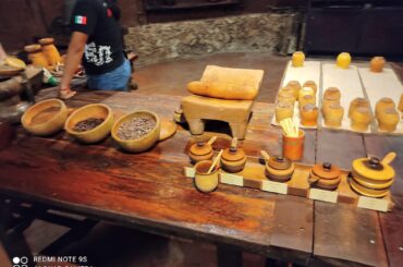 Authentic xocolatl from the Yucatan Peninsula as it's been prepared for hundred of years by the maya people