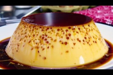 Flan de huevo casero con solo 3 ingredientes