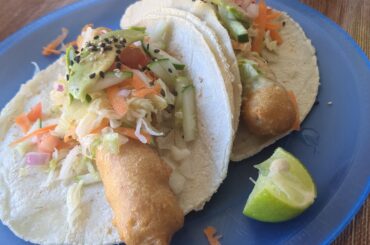 Tacos pescado capeado