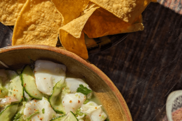 Scallop aguachile