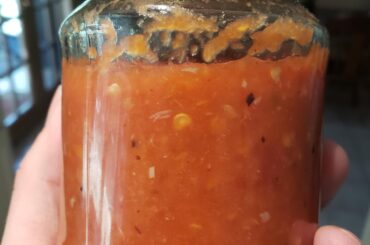 My first batch of the year. Roasted Habanero.