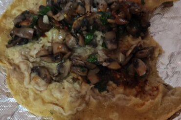 Quesadilla de hongos