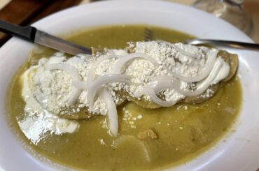 Enchiladas verdes