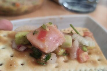 I'm back with Tuna Ceviche BCS Style