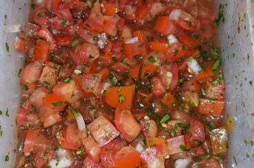 my first salsa of the season