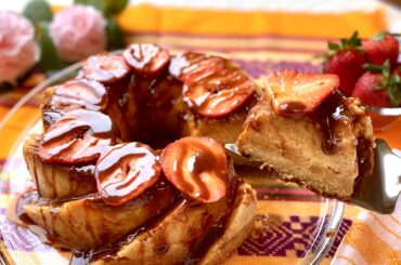 Pastel imposible de vainilla