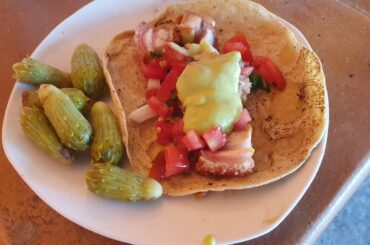 Chicharron de panceta con tetechas