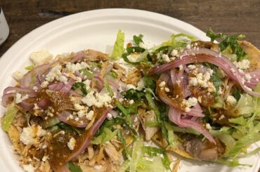 Tostadas made by my girlfriends family