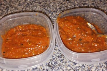 Roasted Tomato Salsa with Roasted and Dried Peppers