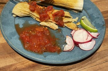 Finished tamales