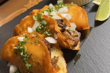 Homemade Quesabirria de Res & Corn Tortillas