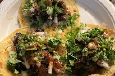 Carne Asada Street Tacos I made