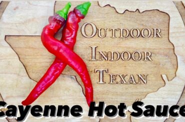 Cayenne Pepper Hot Sauce Recipe | How to Make an Easy Homemade Cayenne Hot Sauce