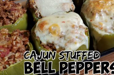 How to Make Cajun Stuffed Bell Peppers |Easy Recipe