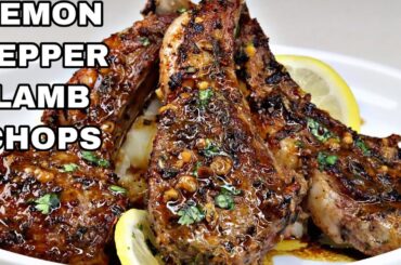 Lemon Pepper Lamb Chops Recipe