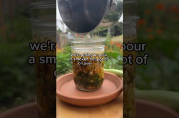 How To Make Chili Garlic Oil With Your Small Garlic!