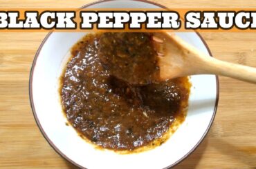 Black Pepper Sauce - [Black Pepper Pork Recipe]