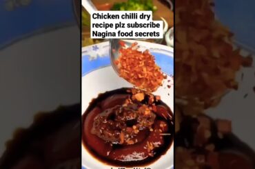 chekin chilli dry recipe #pakistanifood #cooking #foodies #food #viralshort #shorts#trendingshorts
