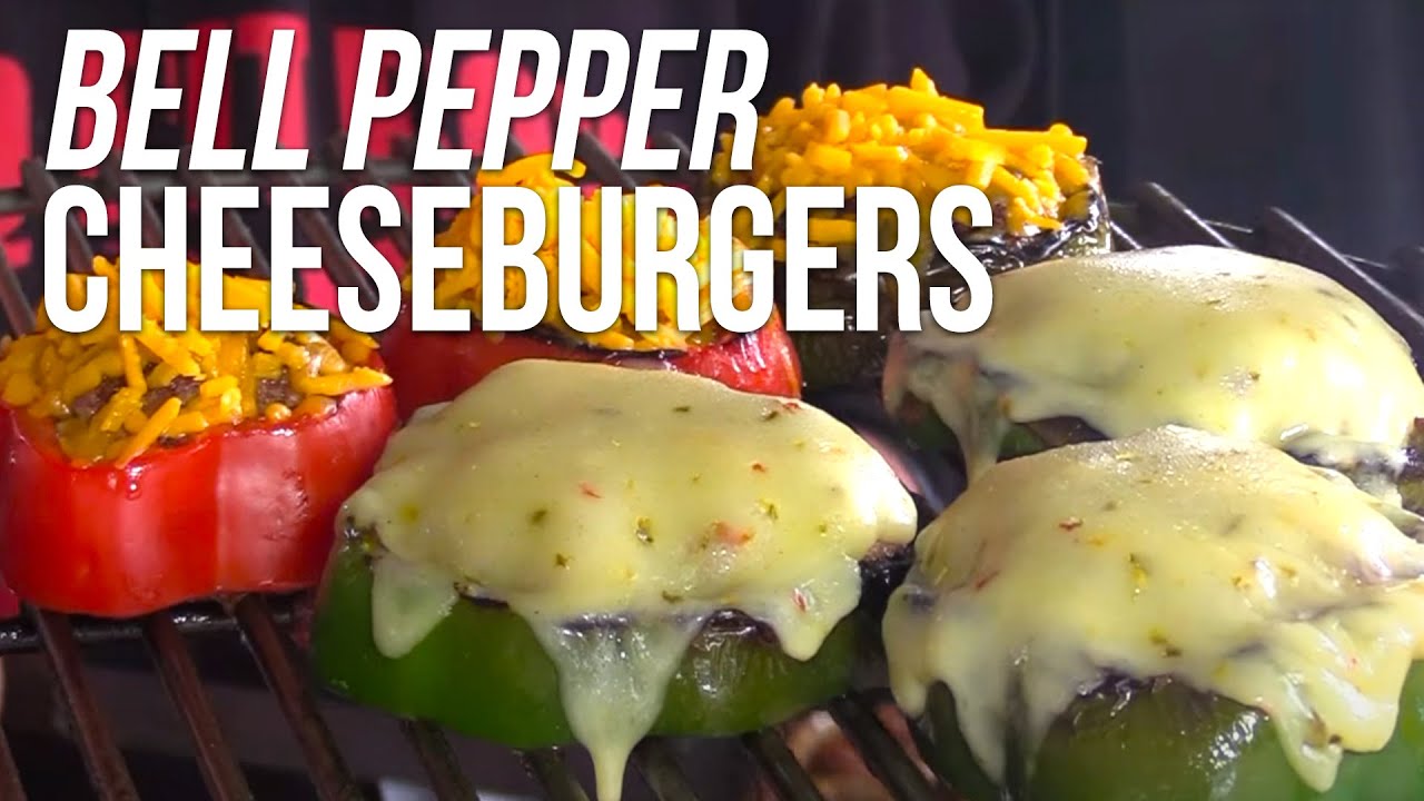 How to grill Bell Pepper Cheeseburger Recipe Chili Chili