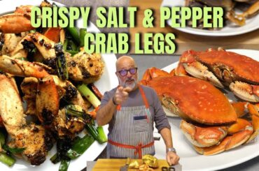 Crispy Salt & Pepper Crab Legs Recipe
