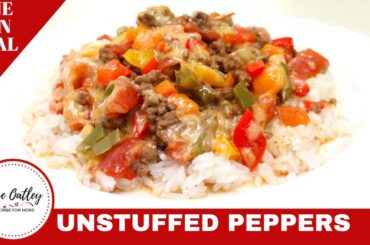 Unstuffed Peppers | Ground Beef Recipe Ideas