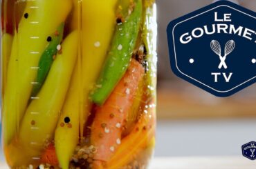 Quick' Pickled Hot Peppers Recipe