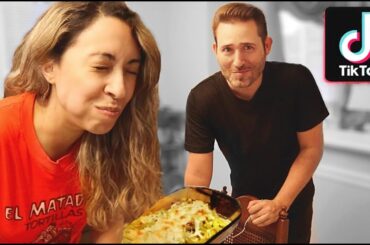 Trying our first TikTok Recipe... (Ranch & Banana Pepper Chicken)