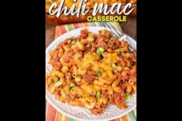 Cheesy Skillet Chili Mac | Skillet Recipe | Jen Ledger | the skillet | Dinners Dishes And Desserts